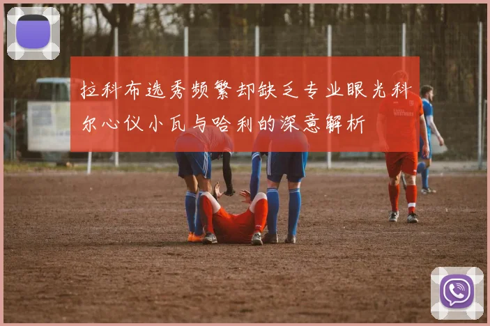 拉科布选秀频繁却缺乏专业眼光科尔心仪小瓦与哈利的深意解析